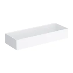 Koszyk prysznicowy 30x11 cm Omnires UN10335WM, biały mat