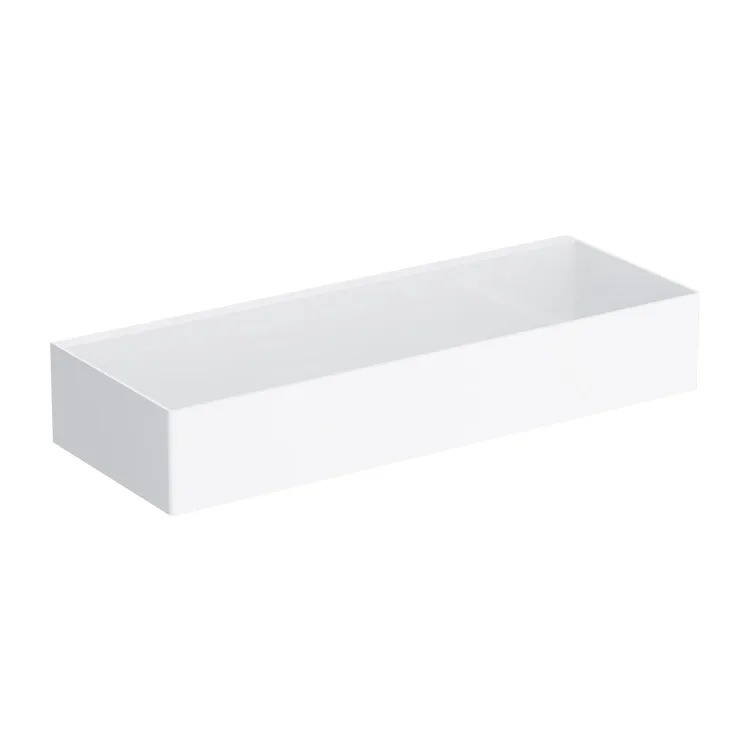 Koszyk prysznicowy 30x11 cm Omnires UN10335WM, biały mat