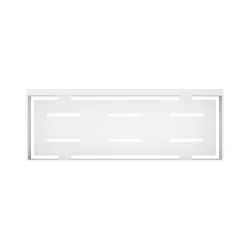 Koszyk prysznicowy 30x11 cm Omnires UN10335WM, biały mat