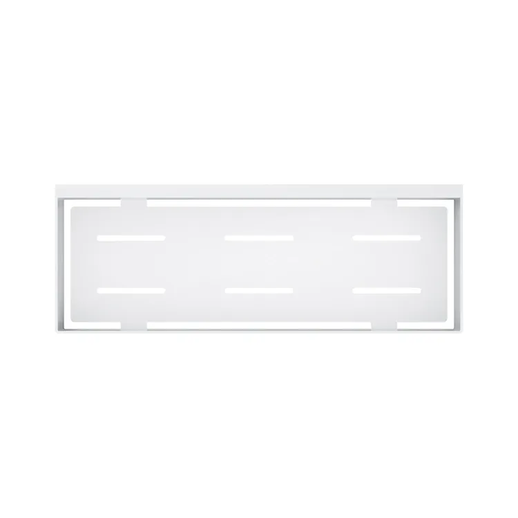 Koszyk prysznicowy 30x11 cm Omnires UN10335WM, biały mat
