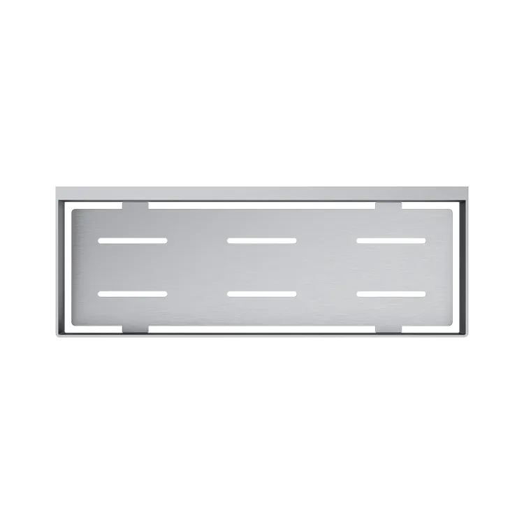 Koszyk prysznicowy 30x11 cm Omnires UN10335NI nikiel szczotkowany
