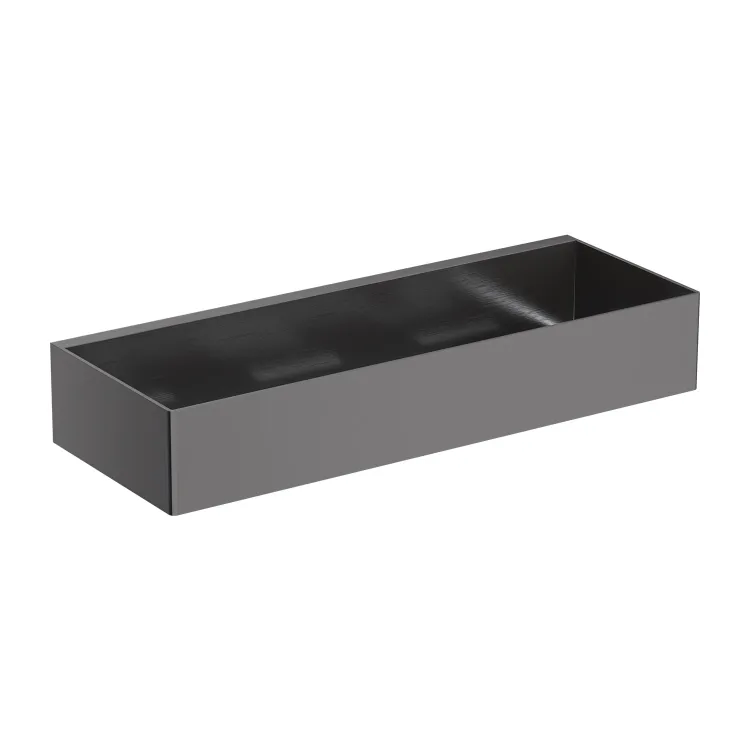 Koszyk prysznicowy 30x11 cm Omnires UN10335AT antracyt szczotkowany