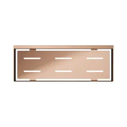 Koszyk prysznicowy 30x11 cm Omnires UN10335CP miedź połysk