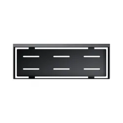 Koszyk prysznicowy 30x11 cm Omnires UN10335BL czarny mat