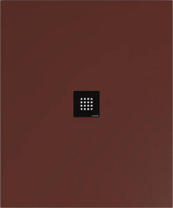FLEXIA brodzik kompozytowy z możliwością docinania 120x100cm, brązowy mat