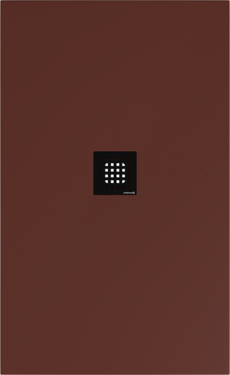 FLEXIA brodzik kompozytowy z możliwością docinania 130x80cm, brązowy mat