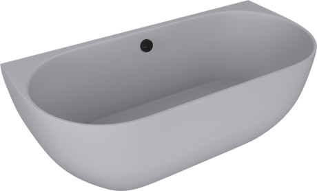 Przejdź do produktu PAGODA wanna przyścienna 170x85x58cm, kompozyt, szary mat