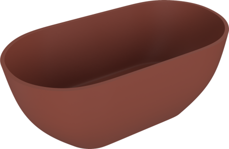 Przejdź do produktu REDUTA wanna wolnostojąca, 171x81x58cm, kompozyt, brązowy mat