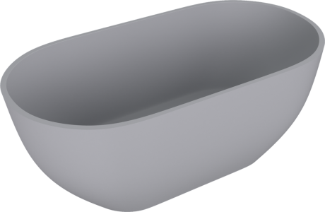 Przejdź do produktu REDUTA wanna wolnostojąca 150x75x58cm, kompozyt, szary mat