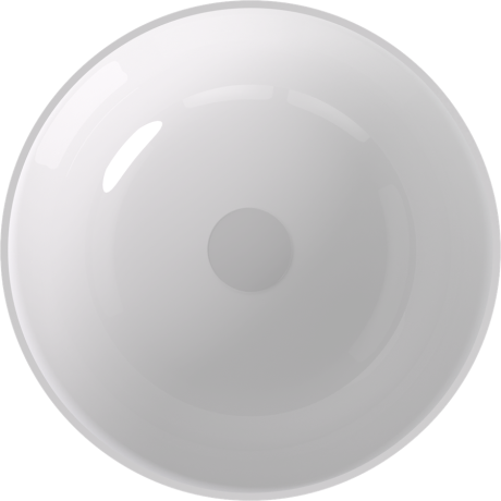 Przejdź do produktu BANERA ROUND umywalka kompozytowa nablatowa, średnica 39cm, biały