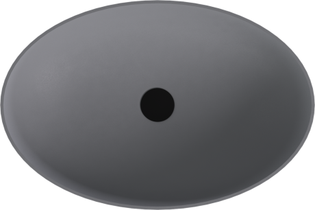 Przejdź do produktu BANERA OVAL umywalka kompozytowa nablatowa, 60x40cm, szary mat