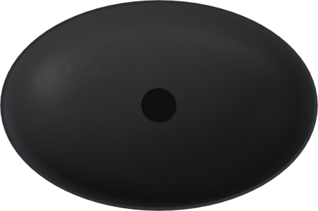 Przejdź do produktu BANERA OVAL umywalka kompozytowa nablatowa, 60x40cm, antracyt mat