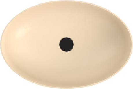 Przejdź do produktu BANERA OVAL umywalka kompozytowa nablatowa, 60x40cm, beż mat