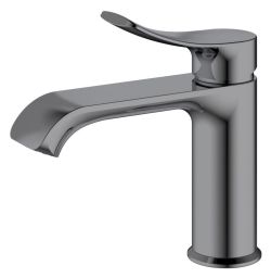 SUGA bateria umywalkowa, bez odpływu, gun metal