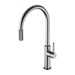 Bateria kuchenna 45 cm z zestawem filtrującym Omnires Switch SW9057-FD1NI nikiel szczotkowany