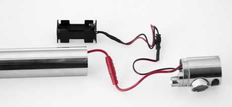 Przejdź do produktu Bateria sensorowa ścienna 6V DC (4xAAA), chrom