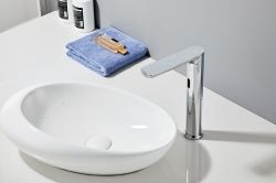 Bateria sensorowa wysoka 6V DC (4xAA), stal nierdzewna mat