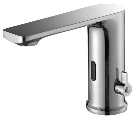 Przejdź do produktu Sensorowa bateria stojąca z regulacją temperatury, 6V DC (4xAA), chrom