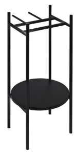 PUNO konsola pod umywalkę 375x830x448xmm, czarny