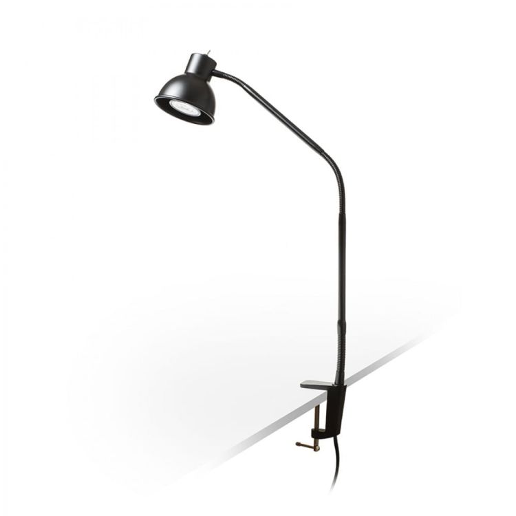 HARMONY z zaciskiem do biurek czarna  230V LED GU10 8W