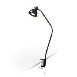 HARMONY z zaciskiem do biurek czarna  230V LED GU10 8W