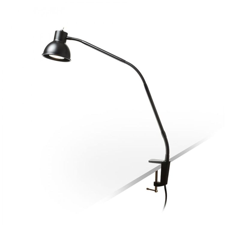 HARMONY z zaciskiem do biurek czarna  230V LED GU10 8W