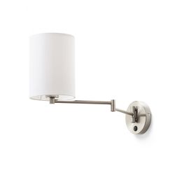 AVENIDA ścienna nikiel mat 230V LED E27 11W