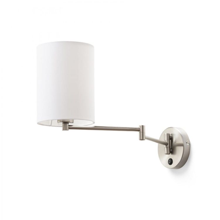 AVENIDA ścienna nikiel mat 230V LED E27 11W