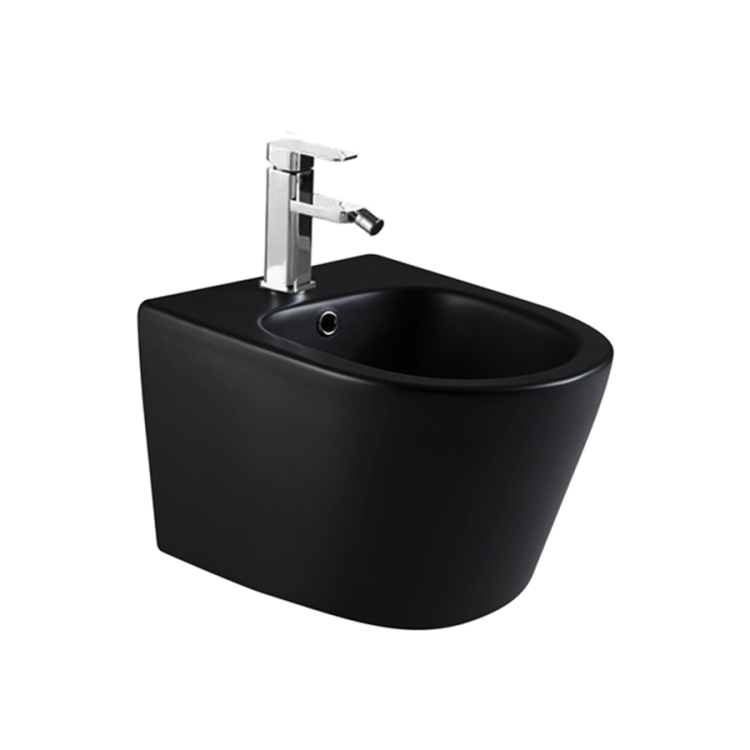 Bidet wiszący Ceramika Sofia VLD SOFIA  NT-B-7159-TO-BL-MAT czarny mat