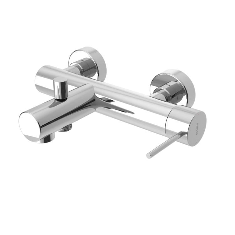ULTRAMIX bateria wannowa ścienna, chrom