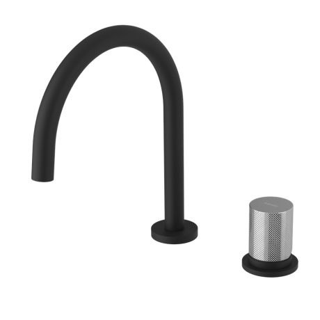 Przejdź do produktu ULTRATAP dwuelementowa bateria umywalkowa, czarny mat/chrom