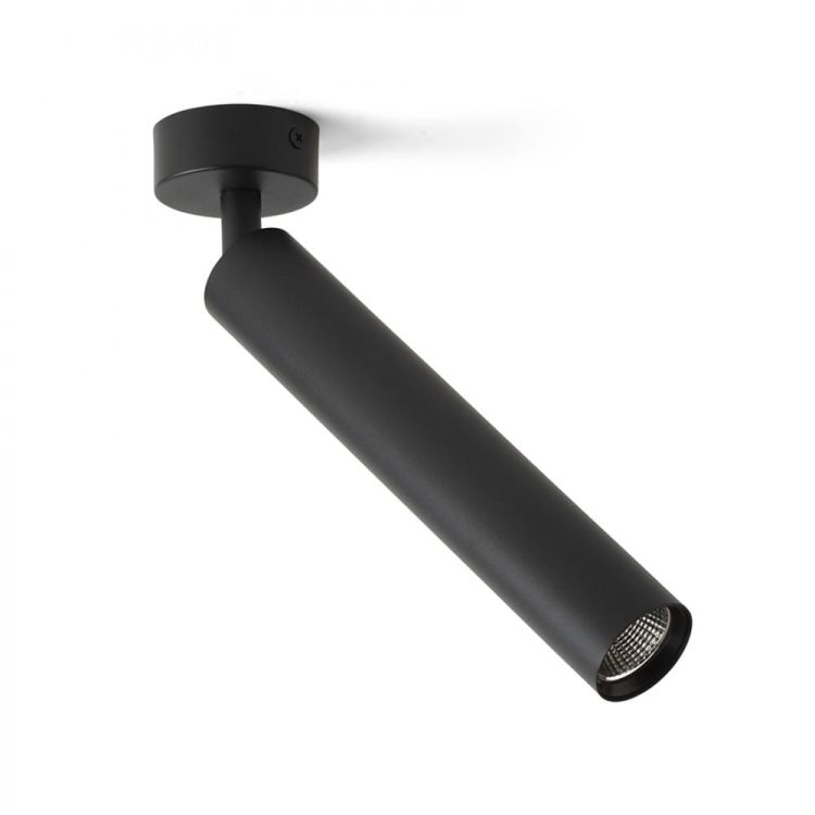 DARRIN R natynkowa czarna  230V LED 6W 24°  3000K