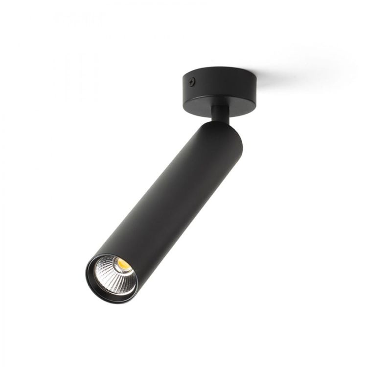DARRIN R natynkowa czarna  230V LED 6W 24°  3000K