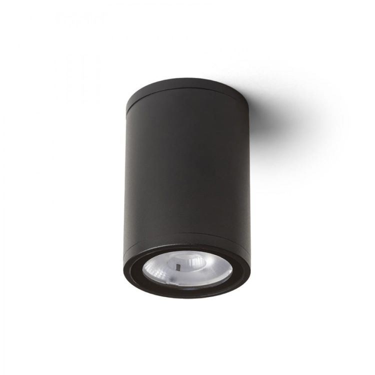 KORNELIA 5 sufitowa czarna 230V LED 3W IP65 3000K