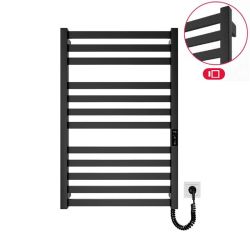 Grzejnik elektryczny 77x53 cm HF Oxford 6.1.0201.06.BM czarny mat