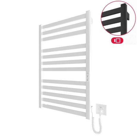 Przejdź do produktu Grzejnik elektryczny 77x53 cm HF Oxford 6.1.0201.06.WM biały mat