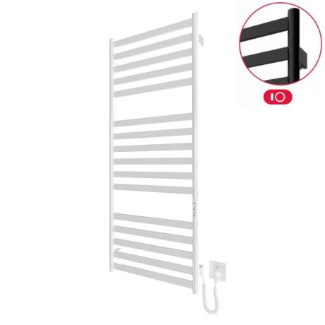 Przejdź do produktu Grzejnik elektryczny, suszarka elektryczna 117x53 cm HF York 6.1.0503.06.WM biały mat