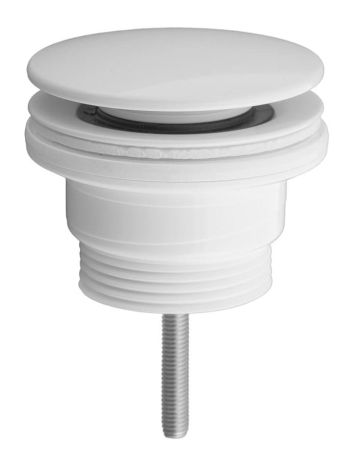 Przejdź do produktu Korek umywalkowy 5/4“, klik-klak, duży grzybek, ABS/biały