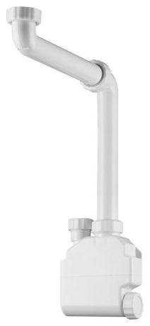 Przejdź do produktu SQUID syfon umywalkowy oszczędzający miejsce, 5/4", korek 32mm, biały