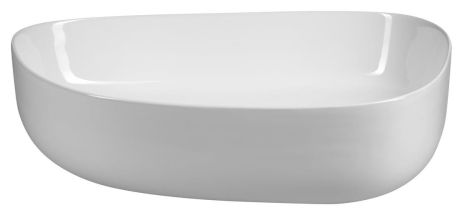 Przejdź do produktu Umywalka ceramiczna nablatowa, 55x42cm, biały