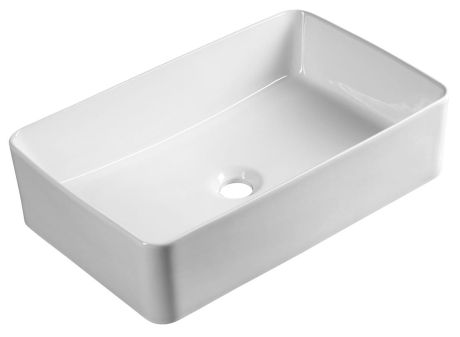 Przejdź do produktu Umywalka ceramiczna nablatowa 54x33cm, biały