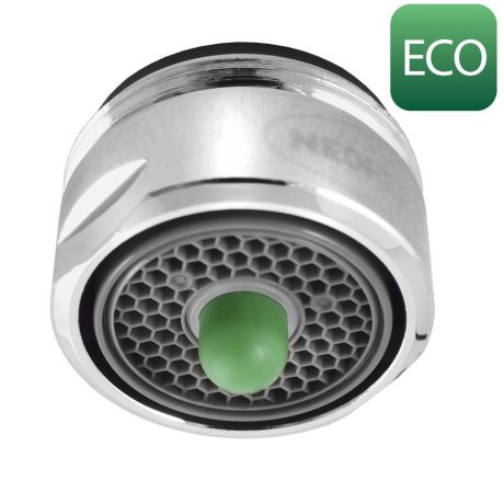 Przejdź do produktu NEOPERL perlator ekonomiczny ECO PUSH 5 l/min, gwint zewnętrzny M24x1, chrom