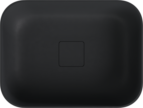 Przejdź do produktu BANERA SQUARE umywalka kompozytowa nablatowa, 50x36cm, antracyt mat