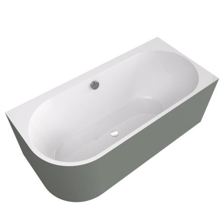 Przejdź do produktu ASTRA R MONOLITH wanna wolnostojąca przyścienna 160x75x60cm, biały/verde