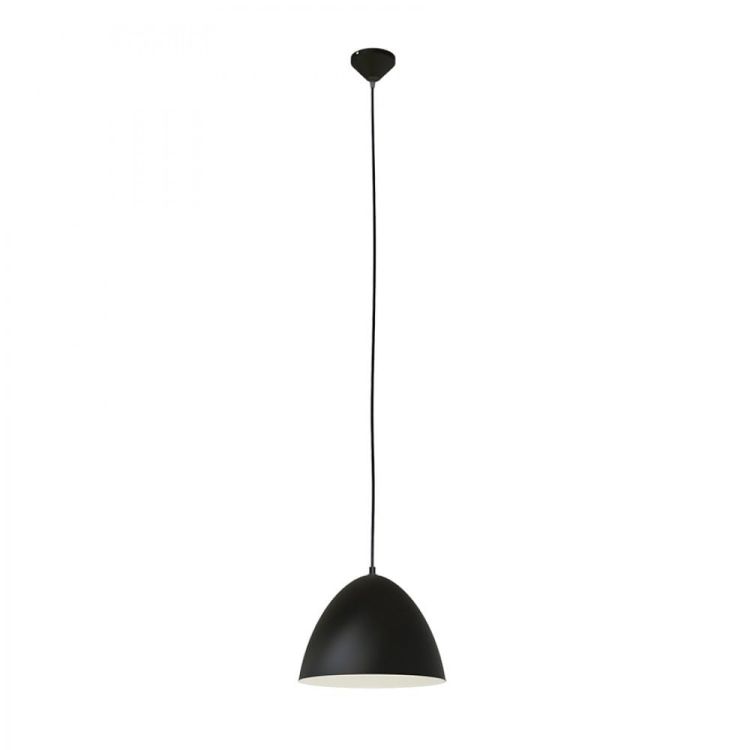 MERYLYN 34 wisząca czarna/biała  230V E27 28W
