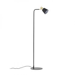 ICAR podłogowa czarna/złota  230V LED E27 11W