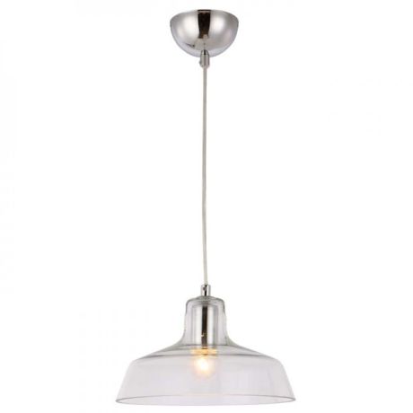 Przejdź do produktu DORA wisząca  szkło przezroczyste/chrom 230V LED E27 11W