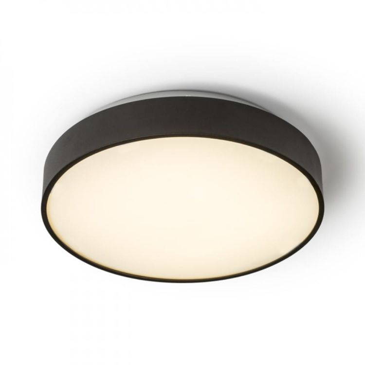 MENSA R 40 sufitowa czarna matowa   230V LED 28W  3000K