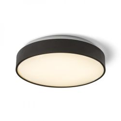MENSA R 40 sufitowa czarna matowa   230V LED 28W  3000K
