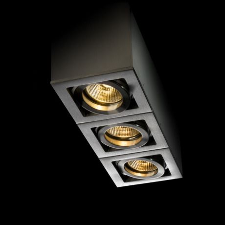 Przejdź do produktu BERIT III sufitowa  aluminium 230V GU10 3x50W